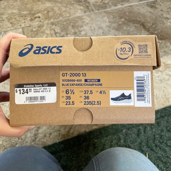 Asics GT-2000 13 Women's Shoes in Blue Expanse - Picture 6 of 6